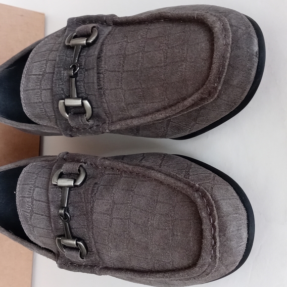 BRAND NEW STEVE MADDEN DONNEL CROC EMBOSSED LEATHER LOAFER - Picture 5 of 16